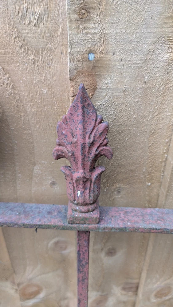 Stunning Large Victorian Wrought Iron Blacksmith Made Pedestrian Garden Gate