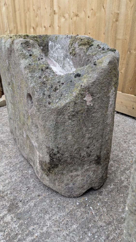 SUPERB ANTIQUE 18TH CENTURY STONE WATER PUMP TROUGH GARDEN FEATURE PLANTER