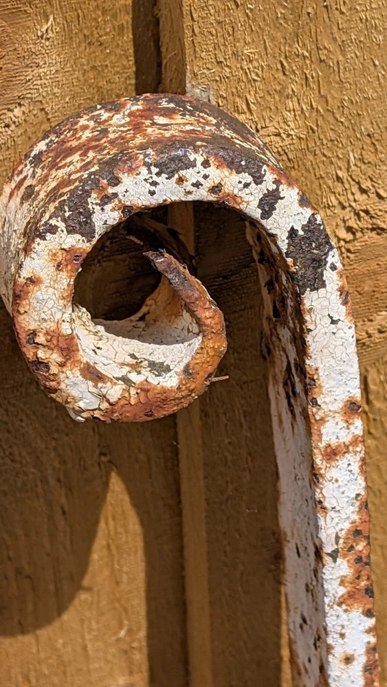 Large Victorian Wrought Iron Blacksmith Estate Made Pedestrian Garden Gate