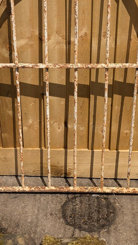 Large Victorian Wrought Iron Blacksmith Estate Made Pedestrian Garden Gate