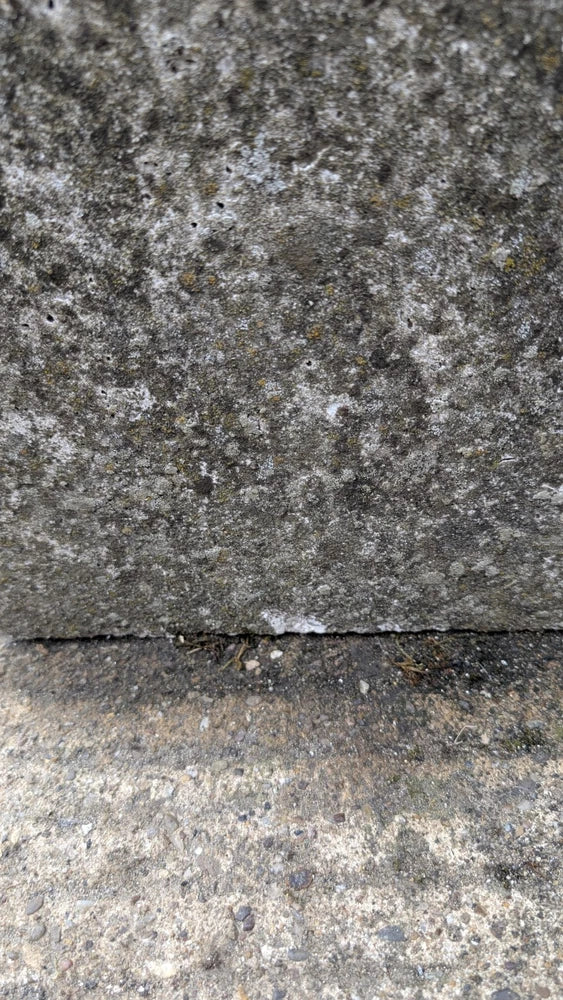 Large Salvaged Reconstituted Stone obelisk Art Installation Mid Century Modern