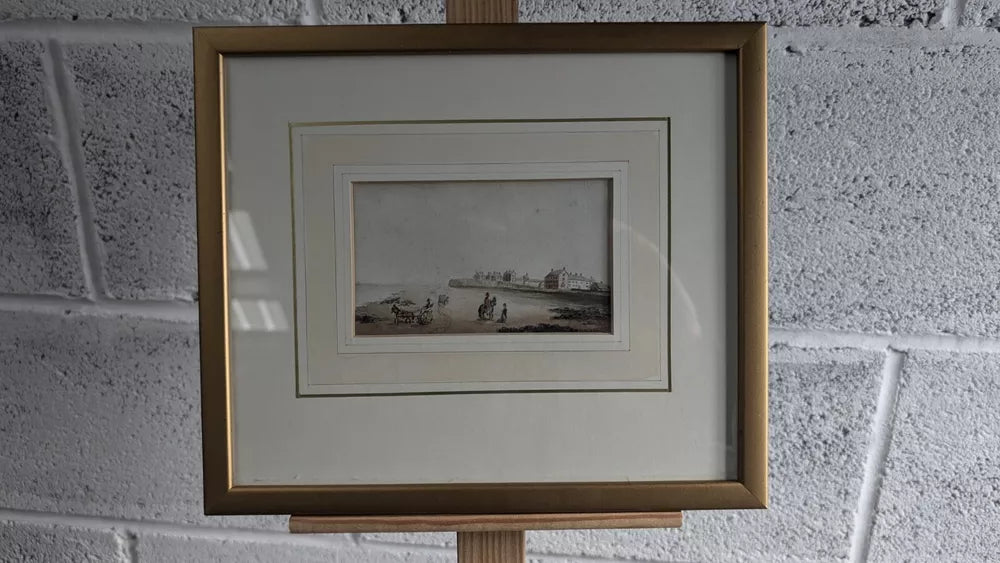 Amazing Little Victorian Watercolour Beautifully Mounted And Framed