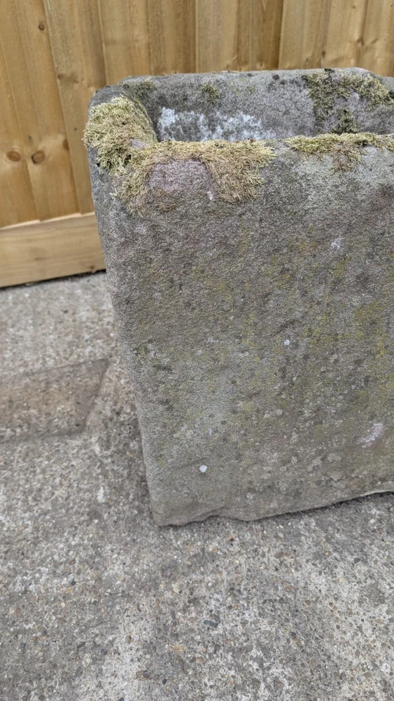 SUPERB ANTIQUE 18TH CENTURY STONE WATER PUMP TROUGH GARDEN FEATURE PLANTER