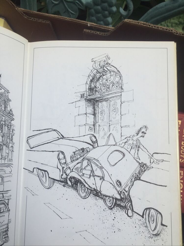 Paris! Paris! Irwin Shaw Ronald Searle 1st Edition 1977 RARE